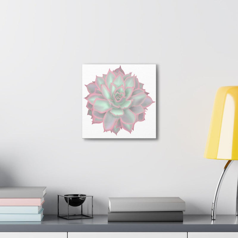 Echeveria Violet Queen Succulent Canvas, Canvas, Laura Christine Photography & Design, Art & Wall Decor, Canvas, Hanging Hardware, Home & Living, Indoor, Laura Christine Photography & Design, laurachristinedesign.com