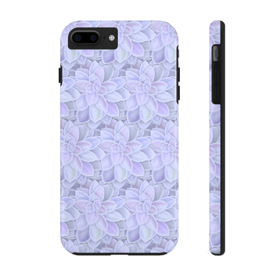 Graptopetalum 'Murasaki' Succulent Phone Case, Phone Case, Printify, Accessories, Glossy, iPhone Cases, Matte, Phone accessory, Phone Cases, Samsung Cases, Laura Christine Photography & Design, laurachristinedesign.com