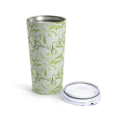 Snow Queen Pothos Tumbler