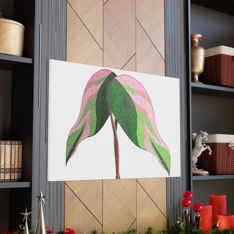 Pink Princess Philodendron Canvas, Canvas, Laura Christine Photography & Design, Art & Wall Decor, Canvas, Hanging Hardware, Home & Living, Indoor, Laura Christine Photography & Design, laurachristinedesign.com