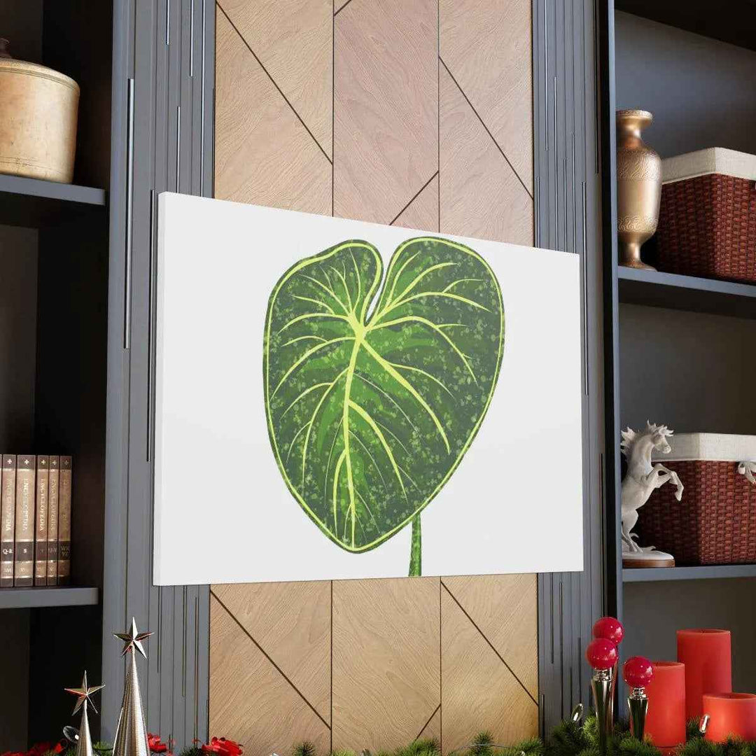 Philodendron Gloriosum Canvas - Stretched Canvas Art Print | Matte Indoor Wall Art