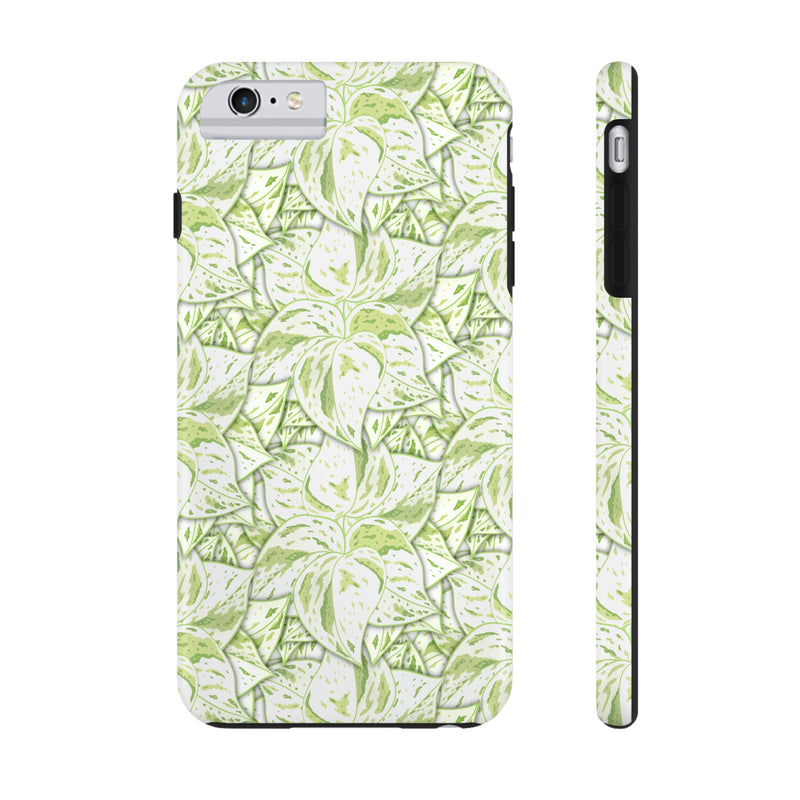 Snow Queen Pothos Phone Case, Phone Case, Printify, Accessories, Glossy, iPhone Cases, Matte, Phone accessory, Phone Cases, Samsung Cases, Laura Christine Photography & Design, laurachristinedesign.com