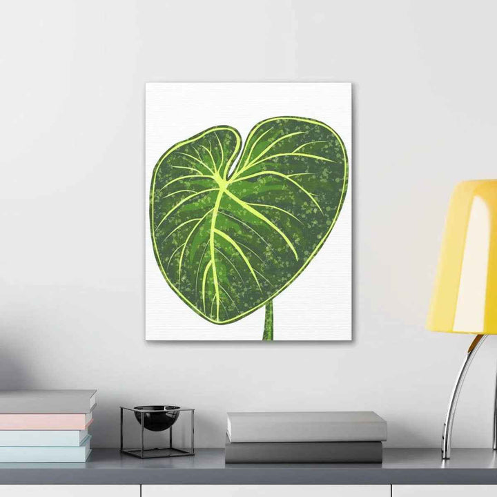 Philodendron Gloriosum Canvas - Stretched Canvas Art Print | Matte Indoor Wall Art