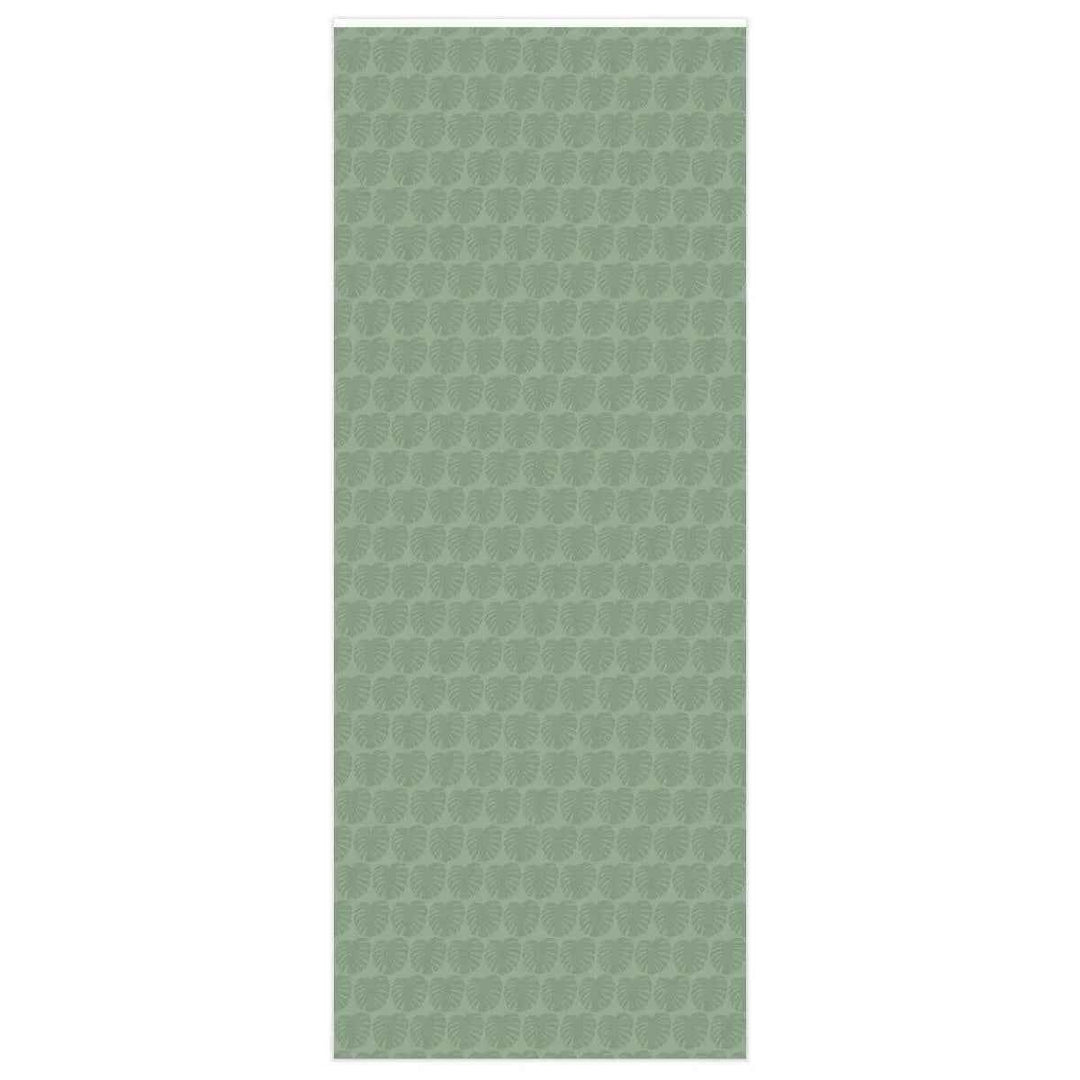 Monstera Wrapping Paper – Green Leaf Botanical Gift Wrap With Premium Gloss Finish