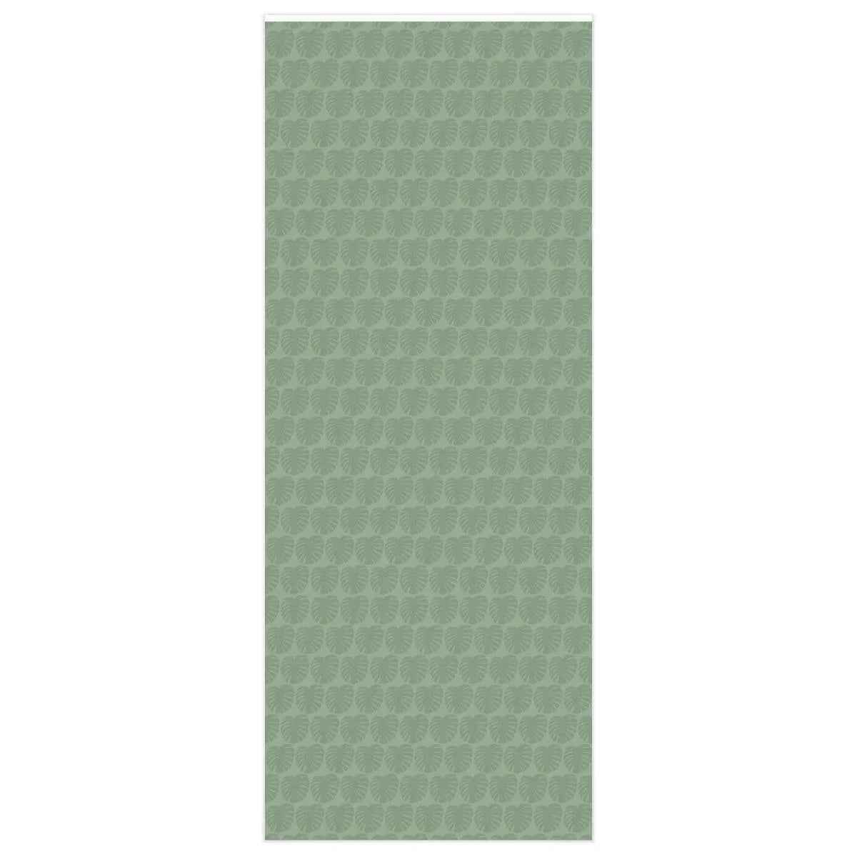 Monstera Wrapping Paper – Green Leaf Botanical Gift Wrap With Premium Gloss Finish