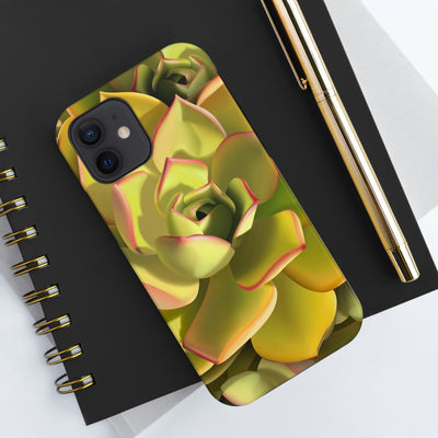 Noble Aeonium Succulent Phone Case, Phone Case, Printify, Accessories, Glossy, iPhone Cases, Matte, Phone accessory, Phone Cases, Samsung Cases, Laura Christine Photography & Design, laurachristinedesign.com