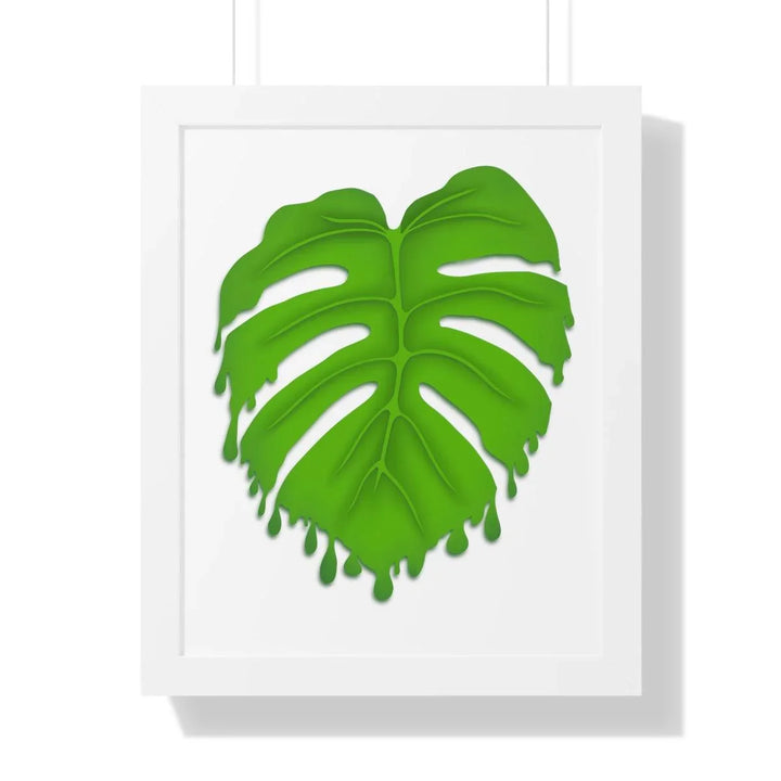 Melting Monstera Framed Print, Poster, Laura Christine Photography & Design, Framed, Home & Living, Indoor, Paper, Posters, Laura Christine Photography & Design, laurachristinedesign.com
