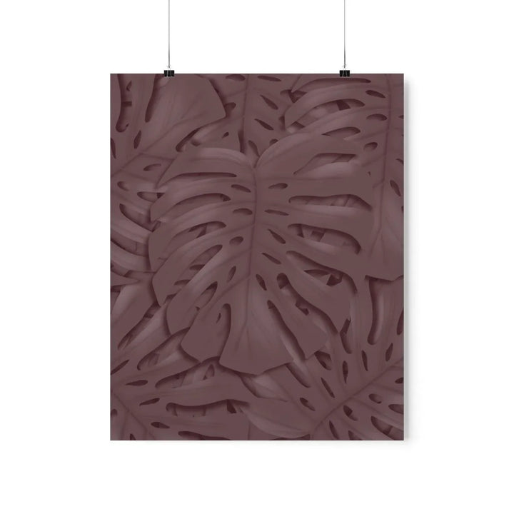 Merlot Monstera Print, Poster, Laura Christine Photography & Design, Back to School, Home & Living, Indoor, Matte, Paper, Posters, Valentine's Day promotion, Laura Christine Photography & Design, laurachristinedesign.com