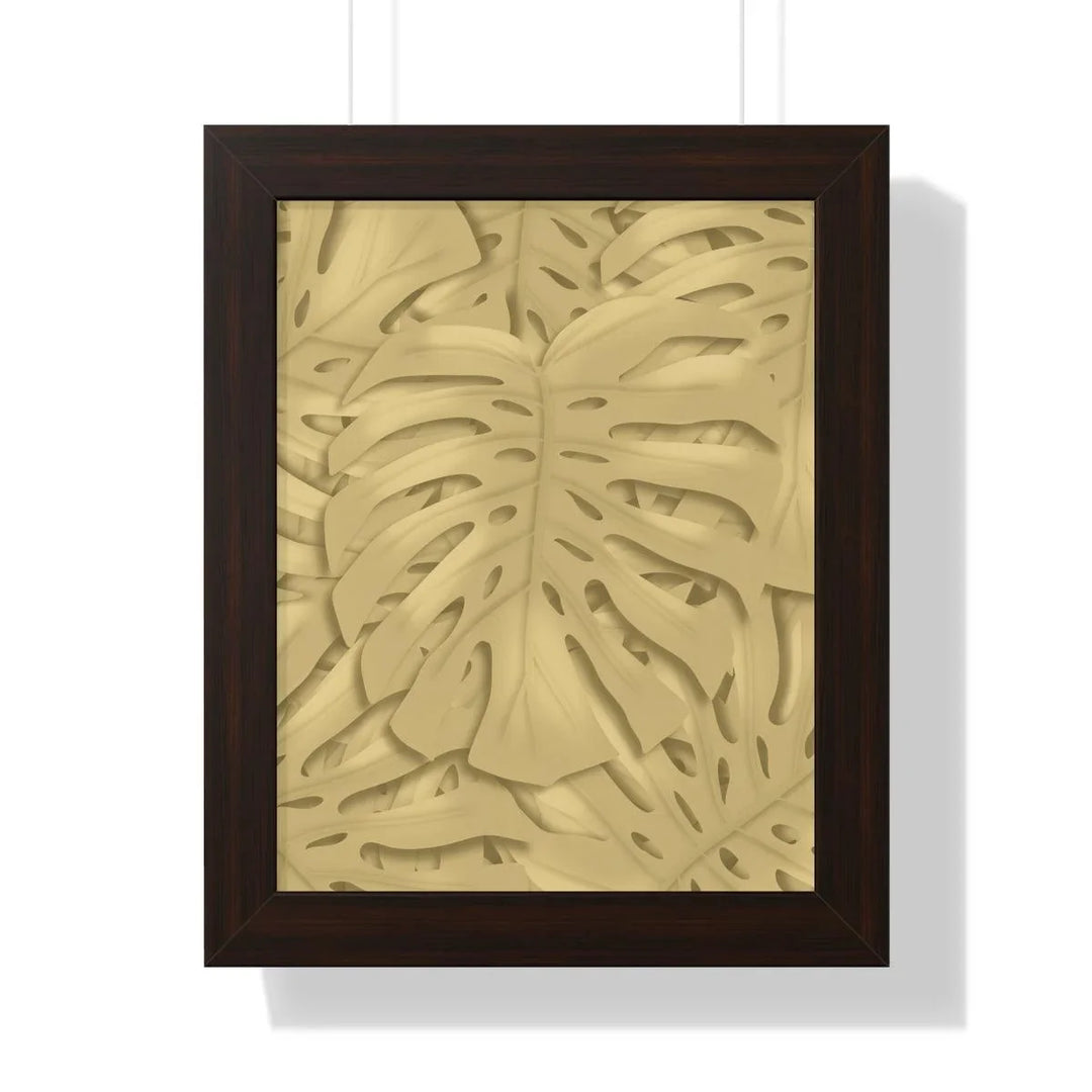 Golden Monstera Framed Print, Poster, Laura Christine Photography & Design, Framed, Home & Living, Indoor, Paper, Posters, Laura Christine Photography & Design, laurachristinedesign.com