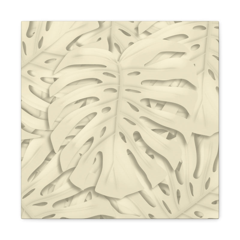 Lona Monstera Beige Suave