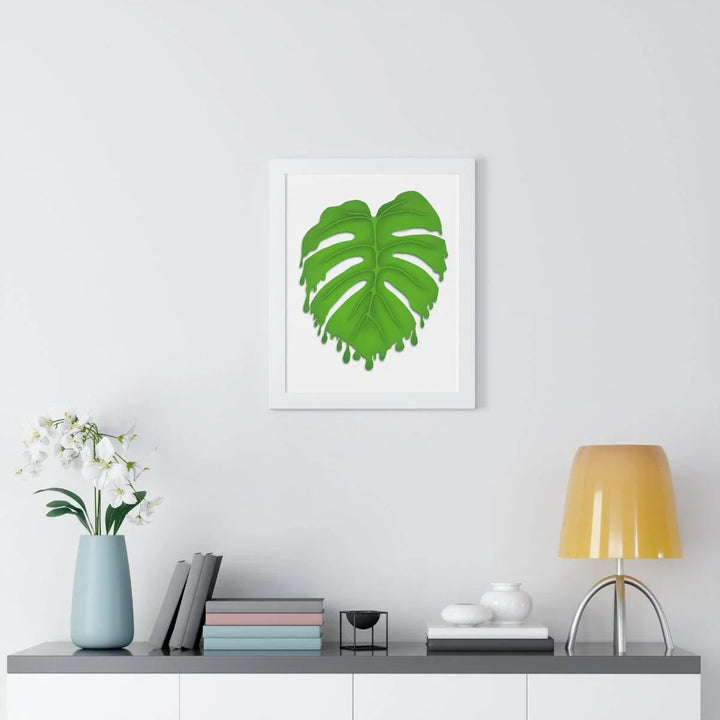 Melting Monstera Framed Print, Poster, Laura Christine Photography & Design, Framed, Home & Living, Indoor, Paper, Posters, Laura Christine Photography & Design, laurachristinedesign.com