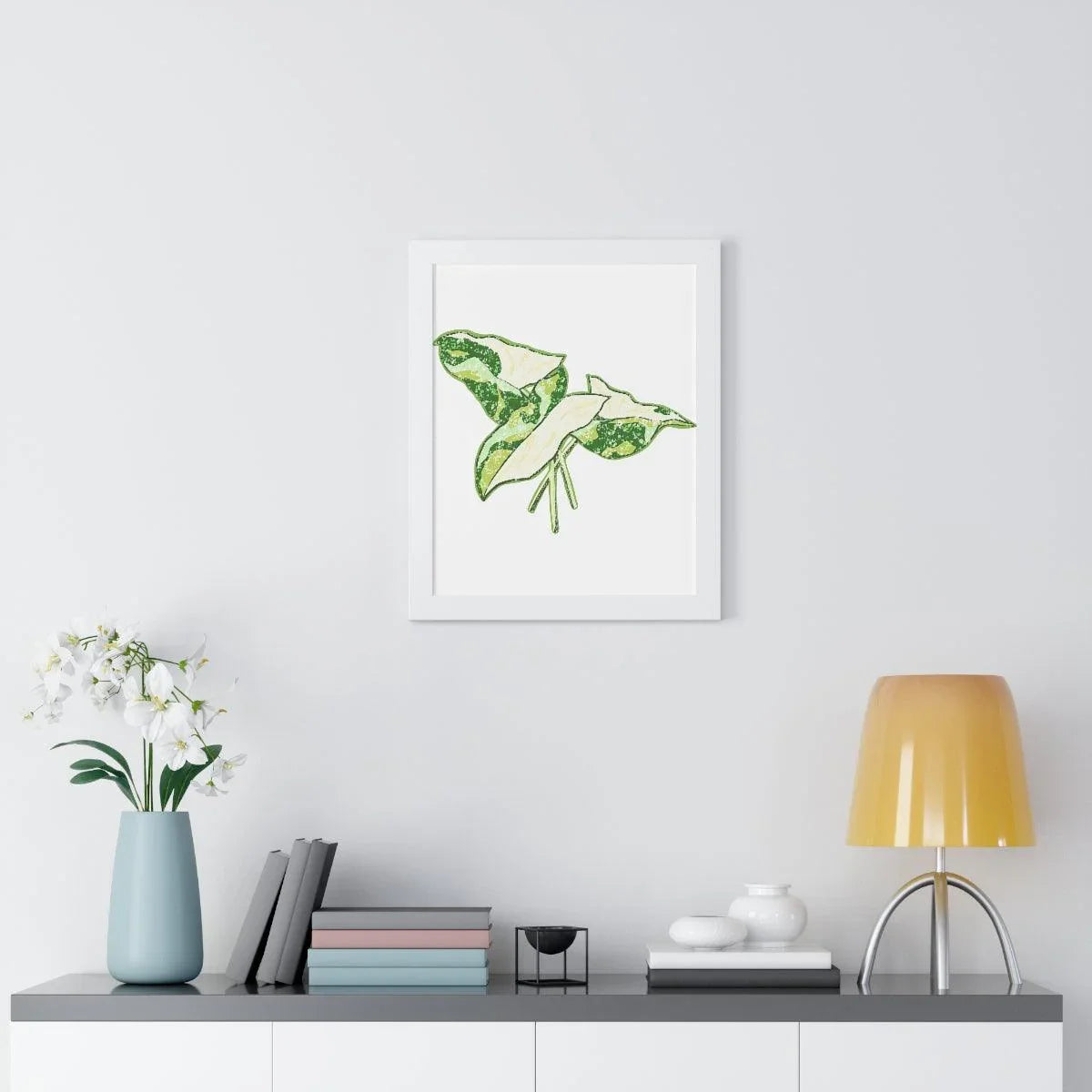 Marble Syngonium Framed Print, Poster, Laura Christine Photography & Design, Framed, Home & Living, Indoor, Paper, Posters, Laura Christine Photography & Design, laurachristinedesign.com