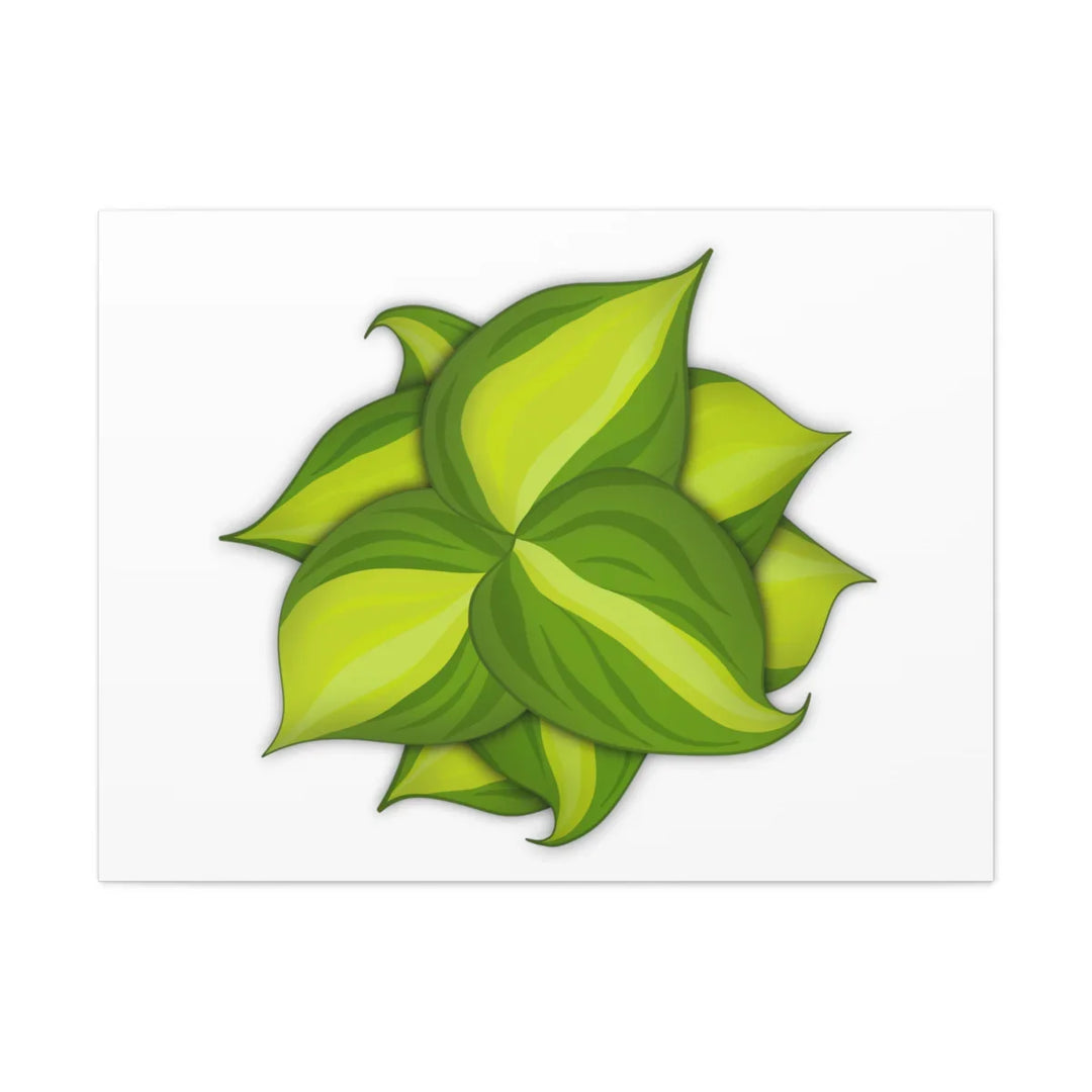 Philodendron Brasil Canvas - Botanical Canvas Art Print With Matte Finish & Durable Hanging - Laura Christine Photography & Design