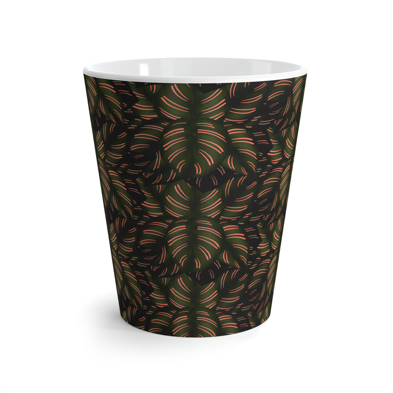 Taza Calathea a rayas