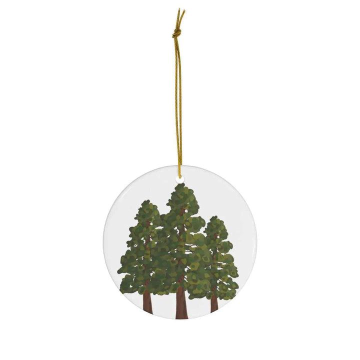 POS Redwoods Ceramic Ornament