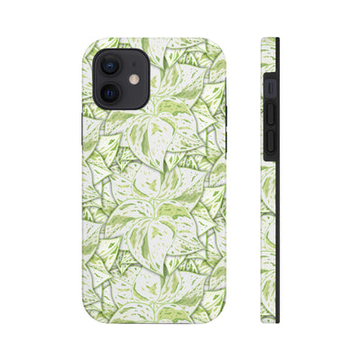 Snow Queen Pothos Phone Case, Phone Case, Printify, Accessories, Glossy, iPhone Cases, Matte, Phone accessory, Phone Cases, Samsung Cases, Laura Christine Photography & Design, laurachristinedesign.com