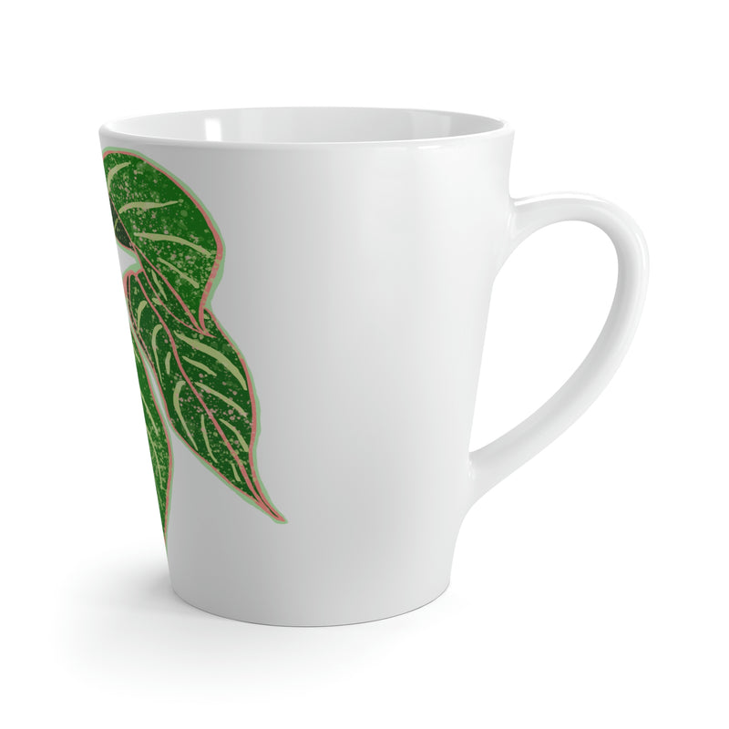 Taza Aglaonema Plant Latte