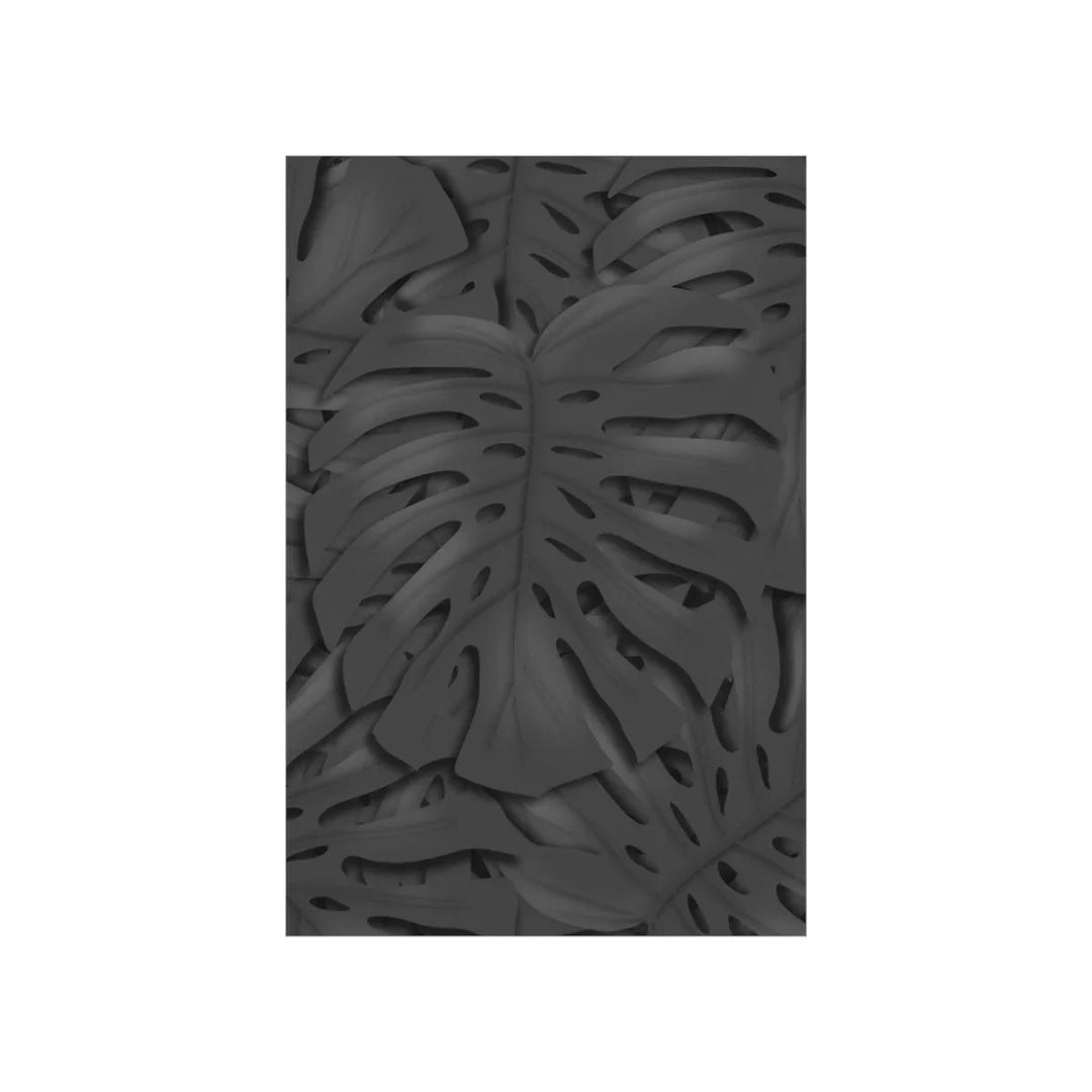 Charcoal Monstera Print, Poster, Printify, Back to School, Home & Living, Indoor, Matte, Paper, Posters, Valentine's Day promotion, Laura Christine Photography & Design, laurachristinedesign.com