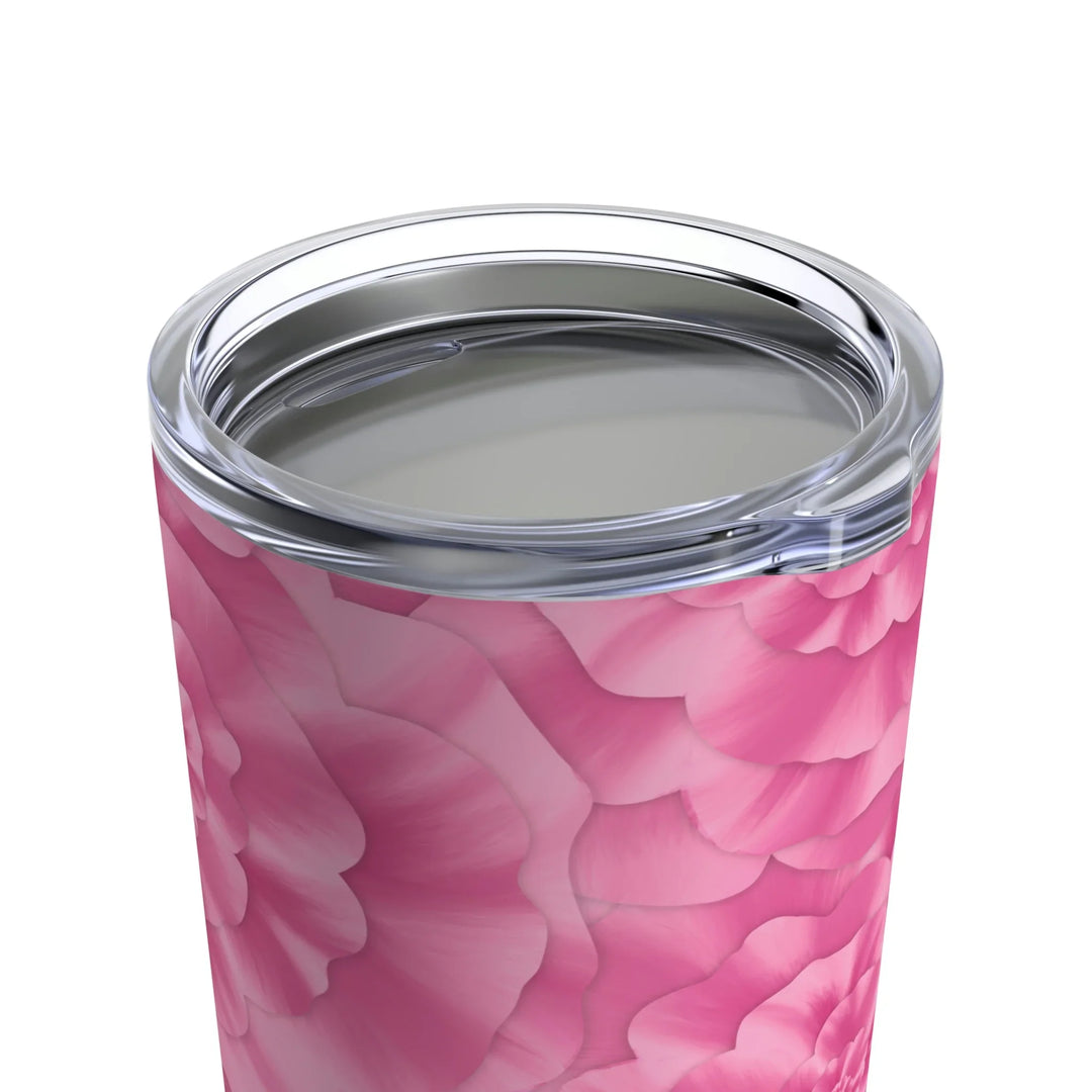 Peony Flower Tumbler | 20 oz Travel Coffee Tumbler – Stainless Steel, Vacuum Insulated Design