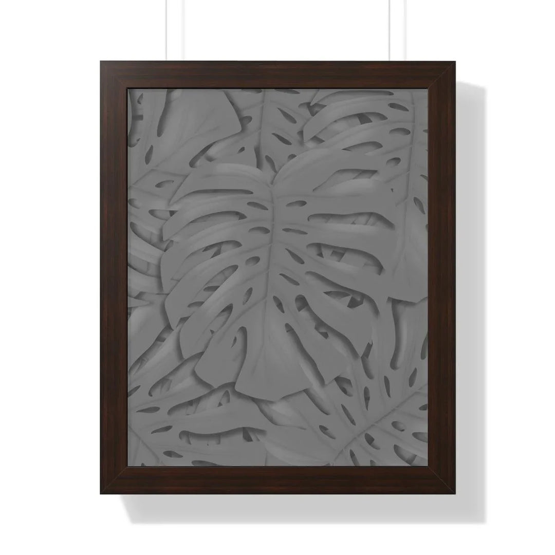 Smokey Monstera Framed Print, Poster, Laura Christine Photography & Design, Framed, Home & Living, Indoor, Paper, Posters, Laura Christine Photography & Design, laurachristinedesign.com