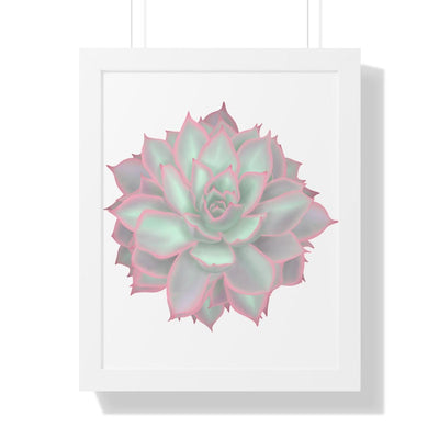 Echeveria Violet Queen Succulent Framed Print, Poster, Laura Christine Photography & Design, Framed, Home & Living, Indoor, Paper, Posters, Laura Christine Photography & Design, laurachristinedesign.com