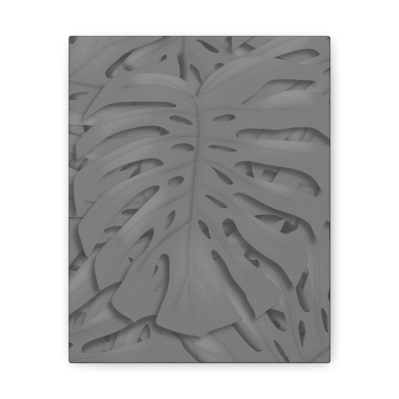 Smokey Monstera Canvas