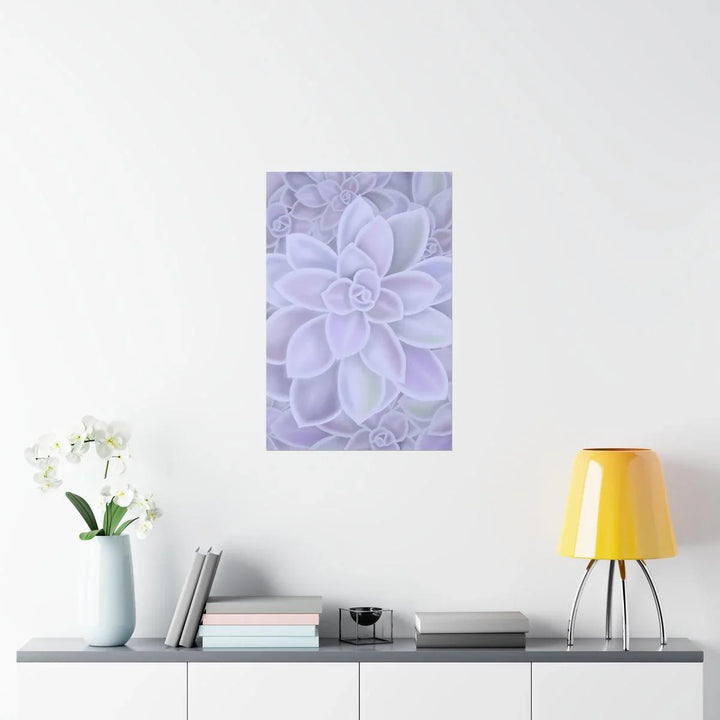 Graptopetalum 'Murasaki' Succulent Print, Poster, Laura Christine Photography & Design, Back to School, Home & Living, Indoor, Matte, Paper, Posters, Valentine's Day promotion, Laura Christine Photography & Design, laurachristinedesign.com