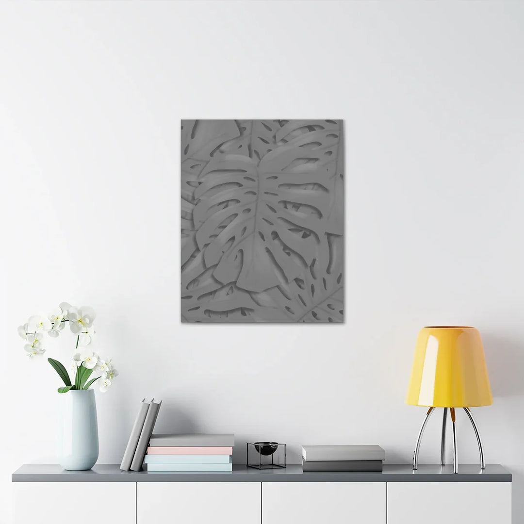 Monstera Canvas Art - Durable Matte Finish Canvas Art Print | Tropical Leaf Wall Decor