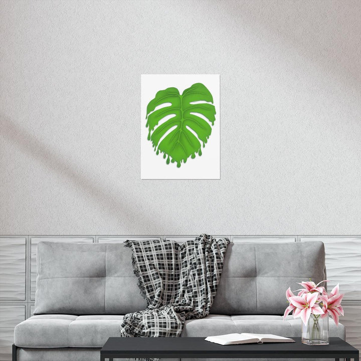 Melting Monstera Print, Poster, Laura Christine Photography & Design, Back to School, Home & Living, Indoor, Matte, Paper, Posters, Valentine's Day promotion, Laura Christine Photography & Design, laurachristinedesign.com