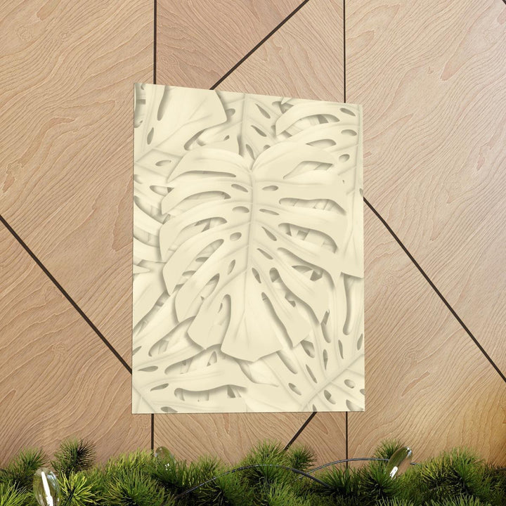 Soft Beige Monstera Print, Poster, Laura Christine Photography & Design, Back to School, Home & Living, Indoor, Matte, Paper, Posters, Valentine's Day promotion, Laura Christine Photography & Design, laurachristinedesign.com