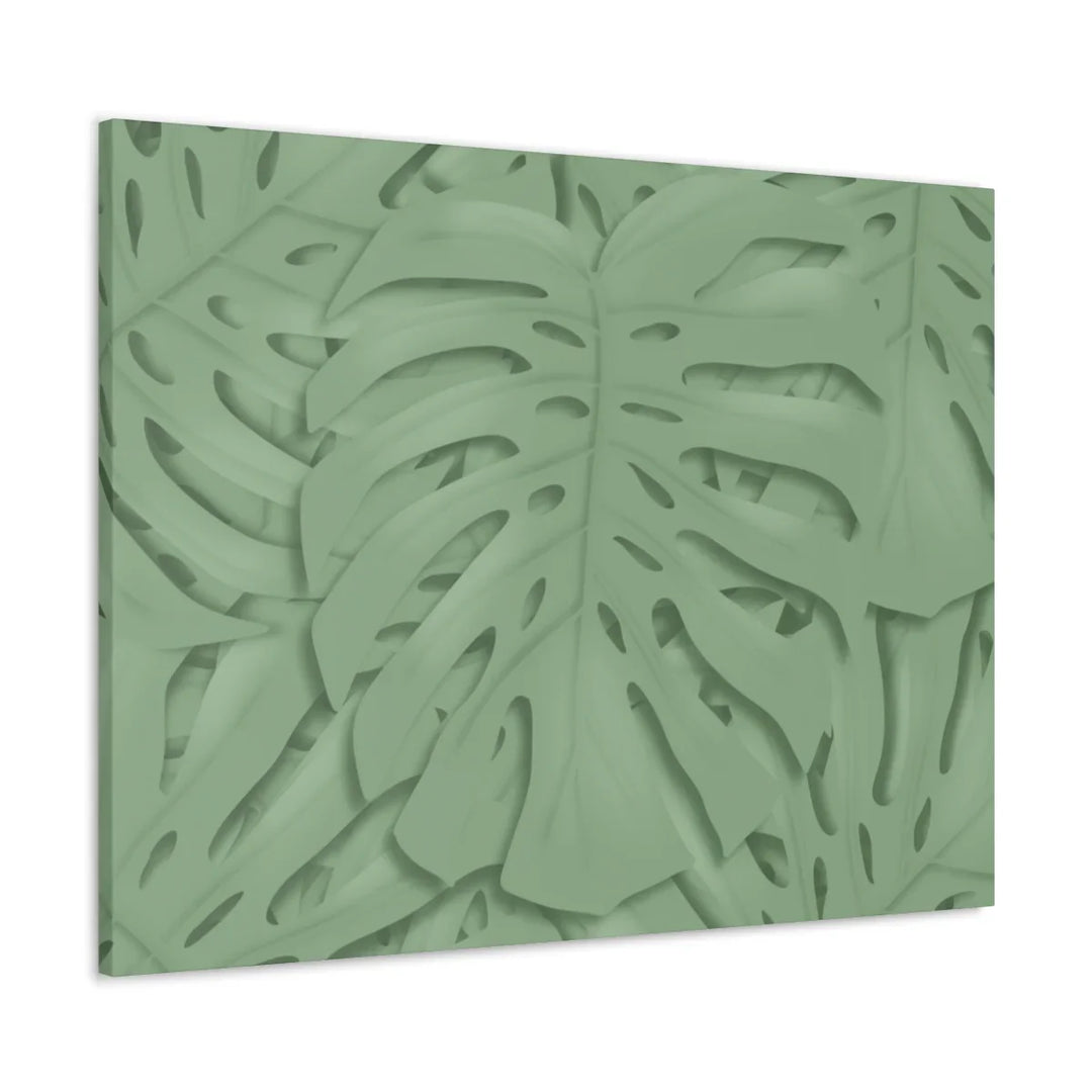 Monstera Canvas Art | Durable Matte Finish Canvas Art Print for Indoor Wall Decor