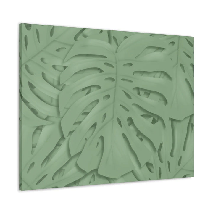 Monstera Canvas Art | Durable Matte Finish Canvas Art Print for Indoor Wall Decor