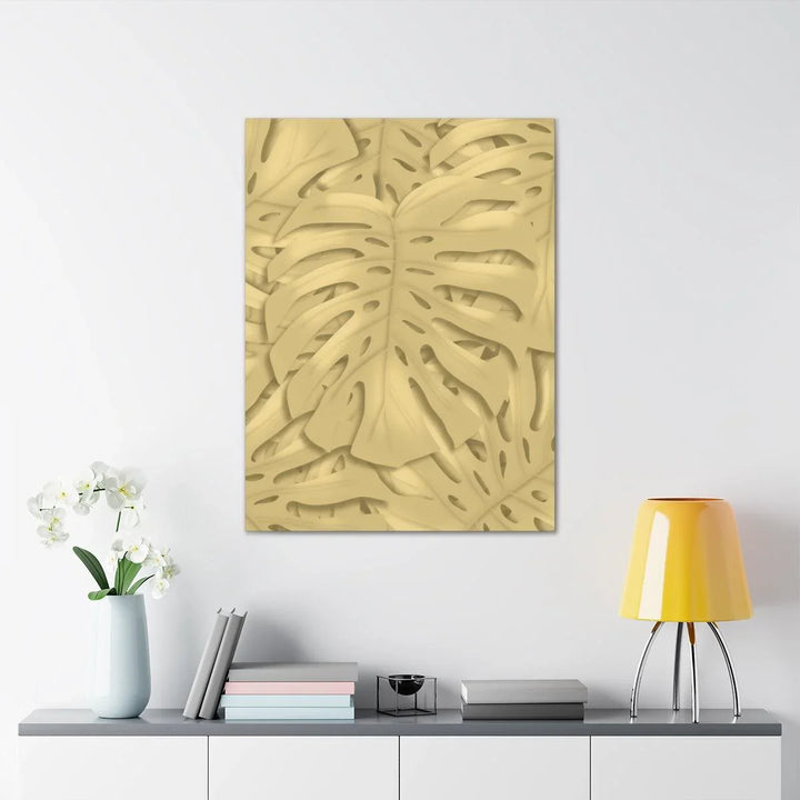 Golden Monstera Canvas, Canvas, Laura Christine Photography & Design, Art & Wall Decor, Canvas, Hanging Hardware, Home & Living, Indoor, Laura Christine Photography & Design, laurachristinedesign.com
