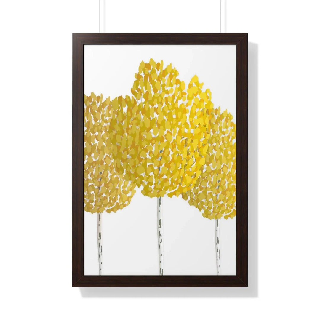 Fall Aspen Framed Print, Poster, Laura Christine Photography & Design, Framed, Home & Living, Indoor, Paper, Posters, Laura Christine Photography & Design, laurachristinedesign.com