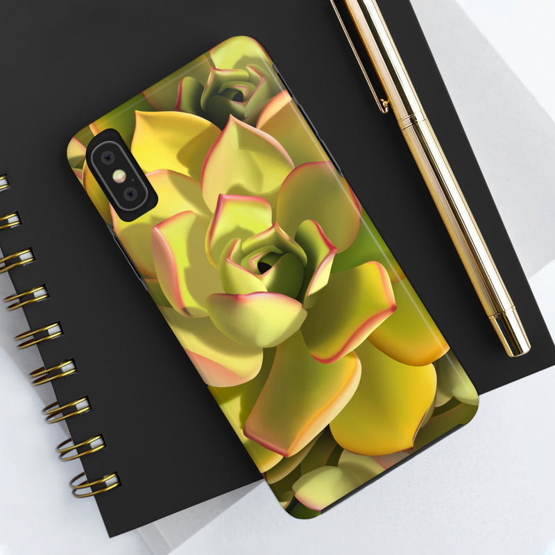 Noble Aeonium Succulent Phone Case, Phone Case, Printify, Accessories, Glossy, iPhone Cases, Matte, Phone accessory, Phone Cases, Samsung Cases, Laura Christine Photography & Design, laurachristinedesign.com