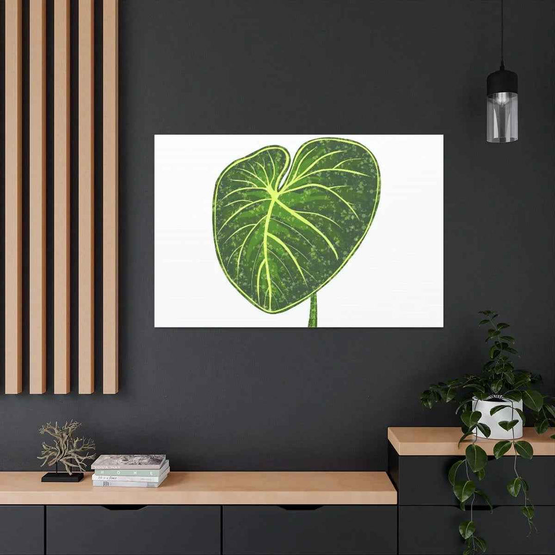Philodendron Gloriosum Canvas - Stretched Canvas Art Print | Matte Indoor Wall Art