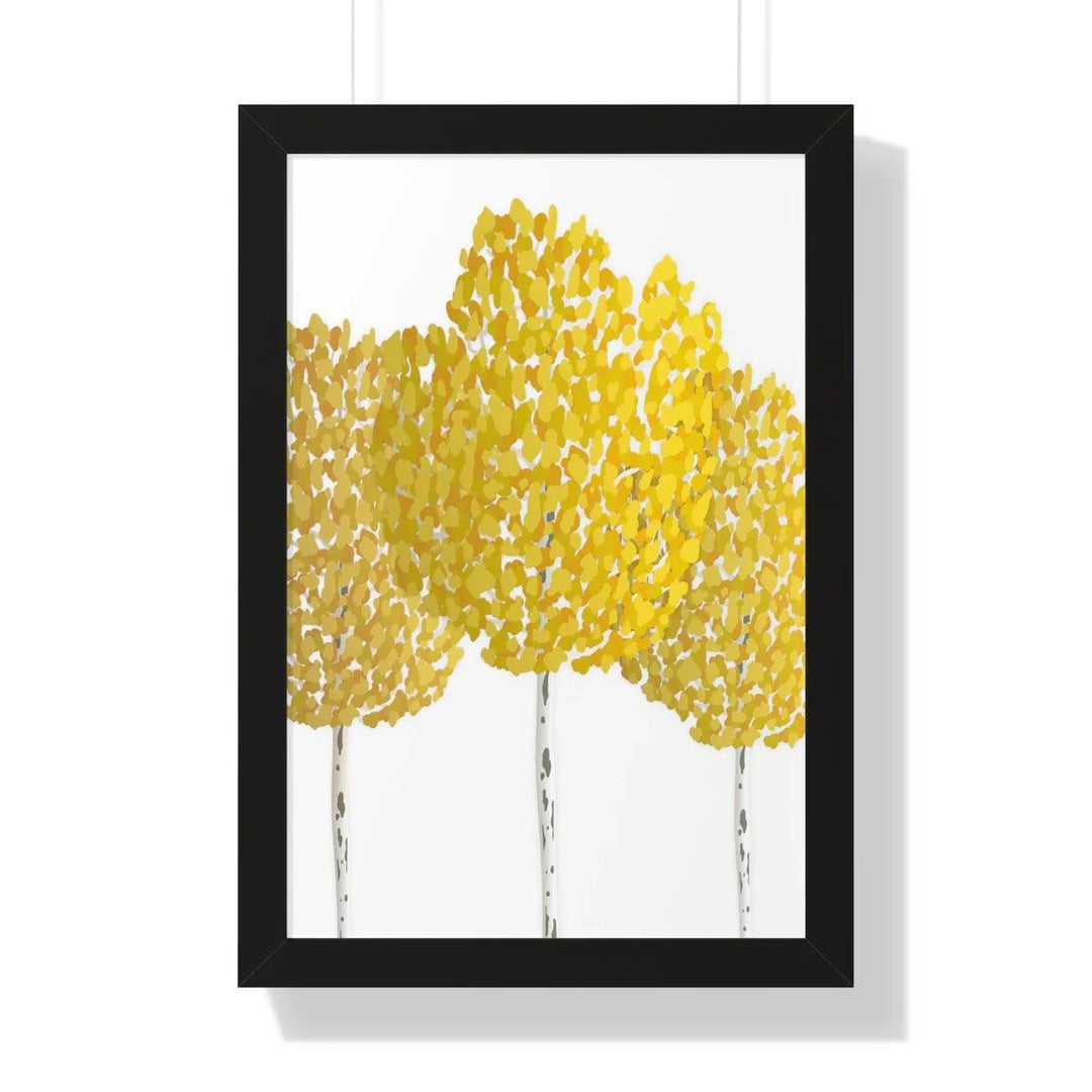 Fall Aspen Framed Print, Poster, Laura Christine Photography & Design, Framed, Home & Living, Indoor, Paper, Posters, Laura Christine Photography & Design, laurachristinedesign.com