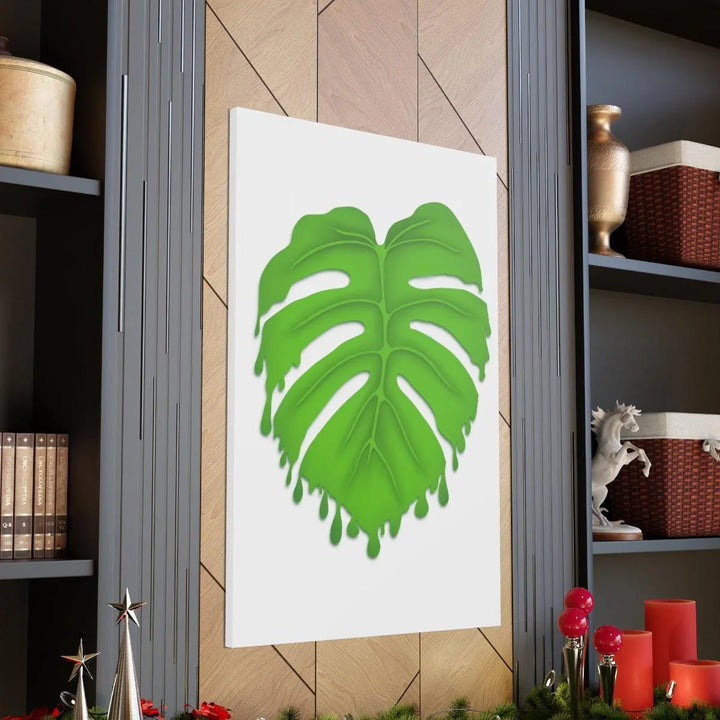 Melting Monstera Canvas, Canvas, Laura Christine Photography & Design, Art & Wall Decor, Canvas, Hanging Hardware, Home & Living, Indoor, Laura Christine Photography & Design, 