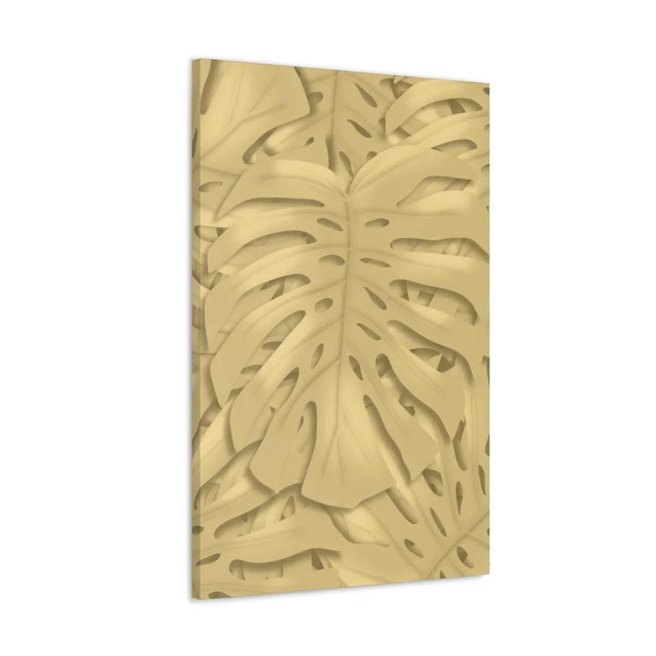 Golden Monstera Canvas, Canvas, Laura Christine Photography & Design, Art & Wall Decor, Canvas, Hanging Hardware, Home & Living, Indoor, Laura Christine Photography & Design, laurachristinedesign.com
