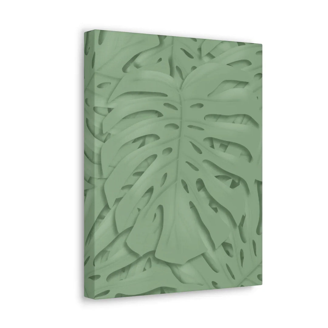 Monstera Canvas Art | Durable Matte Finish Canvas Art Print for Indoor Wall Decor