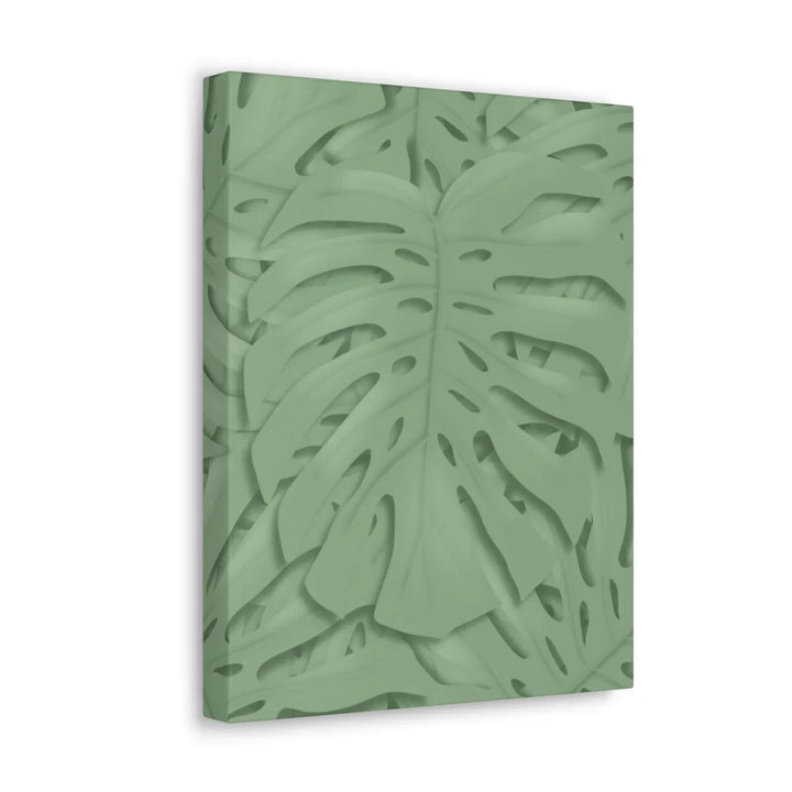 Monstera Canvas Art | Durable Matte Finish Canvas Art Print for Indoor Wall Decor