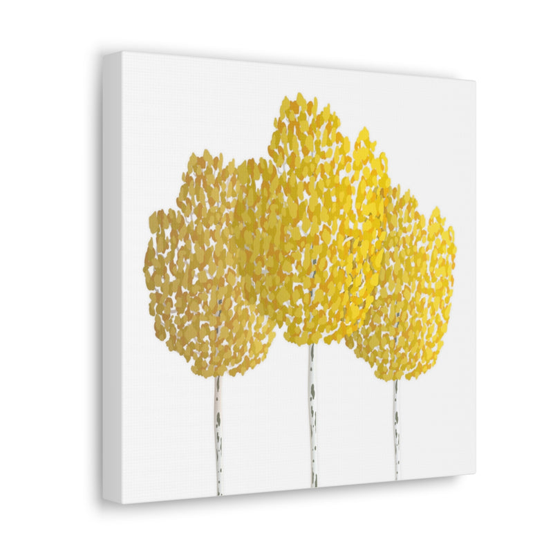 Fall Aspen Canvas