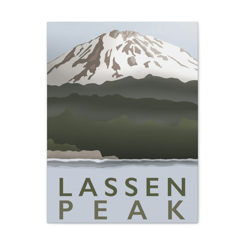 Lassen Peak 极简画布