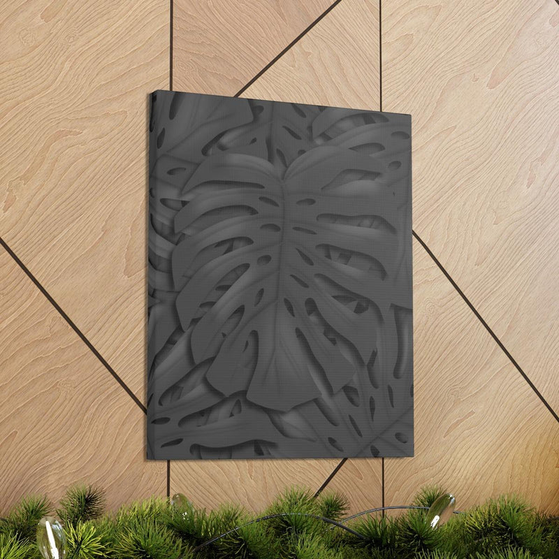 Charcoal Monstera Canvas, Canvas, Laura Christine Photography & Design, Art & Wall Decor, Canvas, Hanging Hardware, Home & Living, Indoor, Laura Christine Photography & Design, laurachristinedesign.com