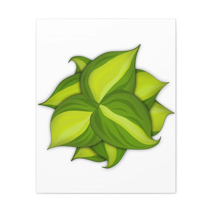 Philodendron Brasil Canvas - Botanical Canvas Art Print With Matte Finish & Durable Hanging - Laura Christine Photography & Design