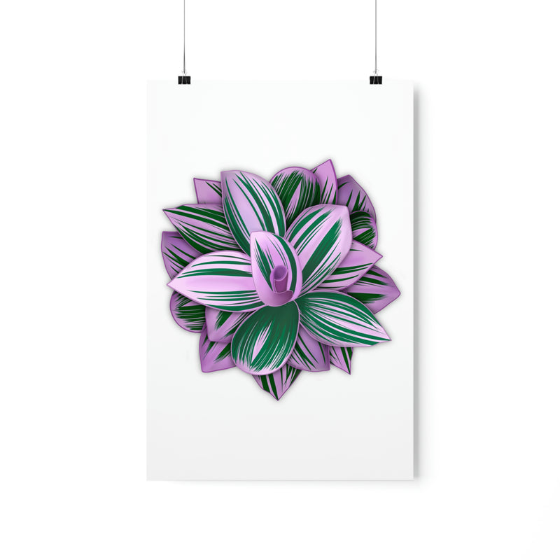 Tradescantia Nanouk Print