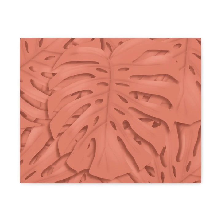 Coral Monstera Canvas, Canvas, Laura Christine Photography & Design, Art & Wall Decor, Canvas, Hanging Hardware, Home & Living, Indoor, Laura Christine Photography & Design, laurachristinedesign.com