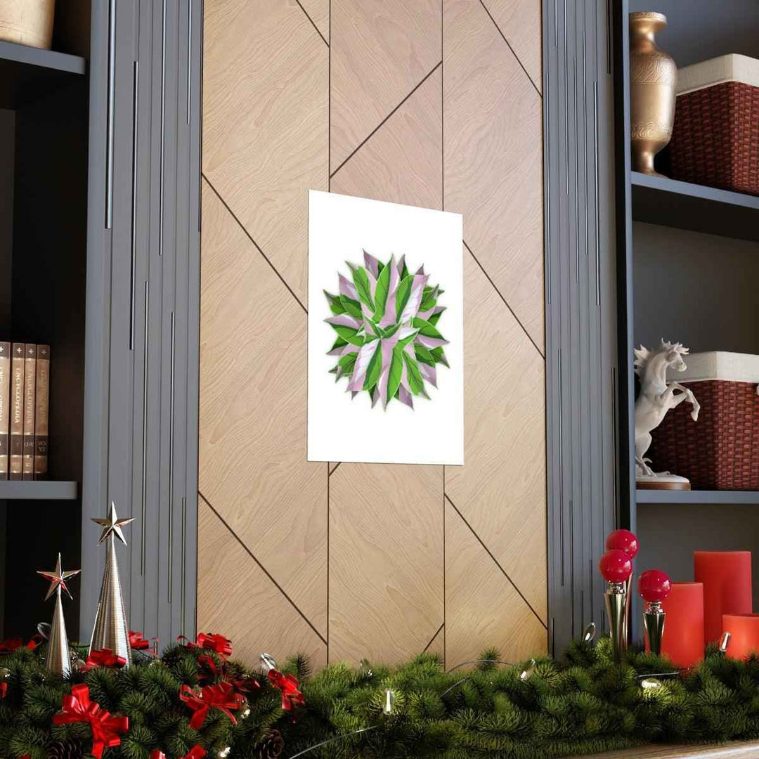 Tricolor Syngonium Print - Botanical Poster on Museum Grade Paper | Archival Ink Unframed