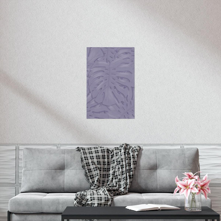 Violet Monstera Print, Poster, Laura Christine Photography & Design, Back to School, Home & Living, Indoor, Matte, Paper, Posters, Valentine's Day promotion, Laura Christine Photography & Design, laurachristinedesign.com