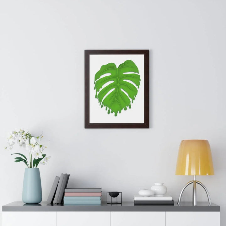 Melting Monstera Framed Print, Poster, Laura Christine Photography & Design, Framed, Home & Living, Indoor, Paper, Posters, Laura Christine Photography & Design, laurachristinedesign.com